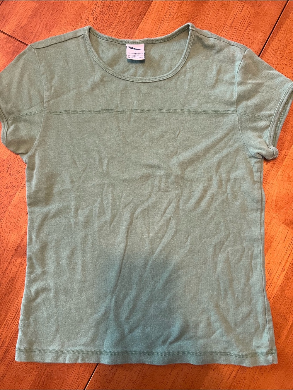 Old Navy Light Sage Green Crew Neck Tee